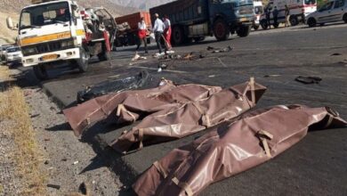 روزانه به طور میانگین ۶۰ نفر در حوادث رانندگی جان خود را از دست دادند روزانه به طور میانگین ۶۰ نفر در حوادث رانندگی جان خود را از دست دادند